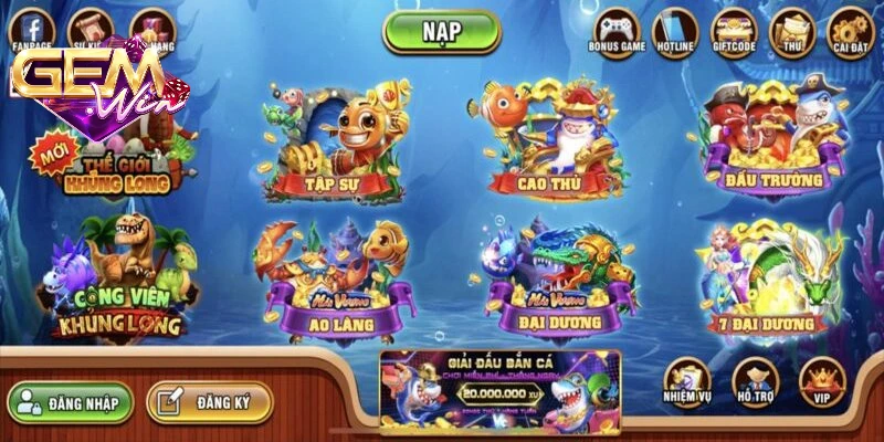 Bắn Cá Tam Tiên – Tựa Game Săn Thưởng Đỉnh Cao Tại Gemwin